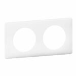 Plaque Legrand Céliane - Memories - 2 postes - Yesterday (Blanc) Tunisie-Boutique