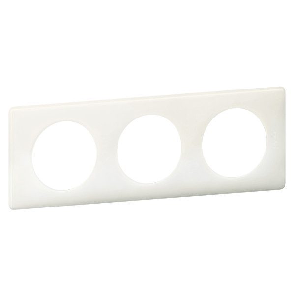 Plaque Legrand Céliane - Memories - 3 postes - Yesterday (Blanc) Tunisie-Boutique