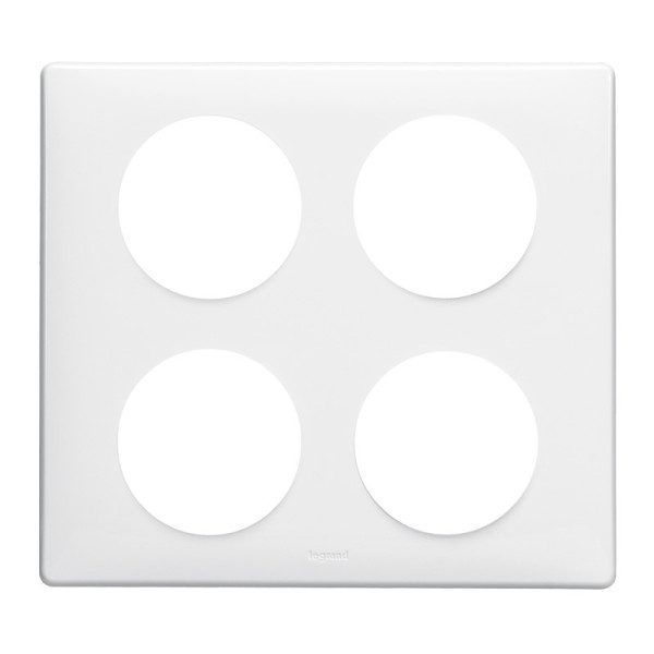 Plaque Legrand Céliane - memories -- 2 x 2 Postes - yesterday (blanc) Tunisie-Boutique
