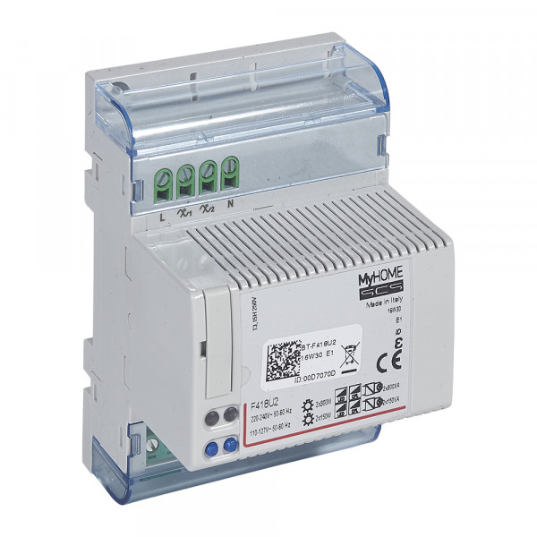 Actionneur variateur modulaire Bticino MyHome Up universel pour éclairage