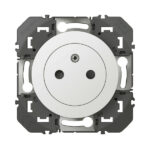 Prise de courant 2P+T blanc Legrand Dooxie surface 16A