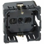 Prise de courant standard germanique Céliane 16A 250V 2P+T contact latéral Tunisie-Boutique