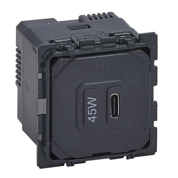 Prise simple USB Céliane Type-C 45W Power Delivery Tunisie-Boutique