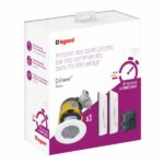 Kit 3 spots à LED dimmable IP44 Modul'up complet + 1 micromodule + 2 commandes Céliane sans fils - blanc Tunisie-Boutique
