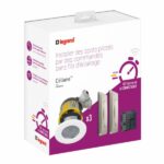Kit 3 spots à LED dimmable IP44 Modul'up complet + 1 micromodule + 2 commandes Céliane sans fils - titane Tunisie-Boutique