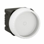 Variateur Rotary Céliane avec ou sans Neutre 200W LED avec enjoliveur Blanc Tunisie-Boutique