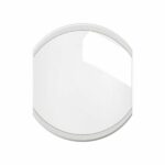Enjoliveur double Céliane pour produits MyHome sans marquage - 2 modules - Blanc Tunisie-Boutique
