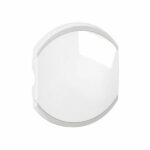 Enjoliveur double Céliane pour produits MyHome sans marquage - 2 modules - Blanc