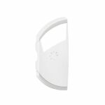 Enjoliveur simple Céliane pour produits MyHome marquage variation - 1 module, montage gauche - 1 commande - Blanc