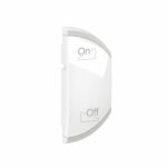 Enjoliveur simple Céliane pour produits MyHome marquage variation ON/OFF - 1 module, montage droite - Blanc Tunisie-Boutique