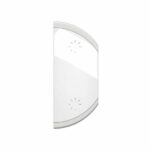 Enjoliveur simple Céliane pour produits MyHome marquage variation - 1 module, montage droite - 2 commandes - Blanc Tunisie-Boutique