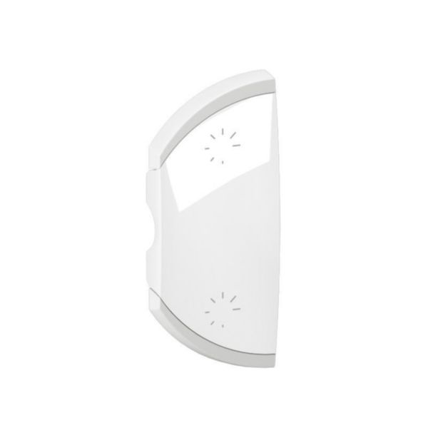 Enjoliveur simple Céliane pour produits MyHome marquage variation - 1 module, montage gauche - 2 commandes - Blanc Tunisie-Boutique