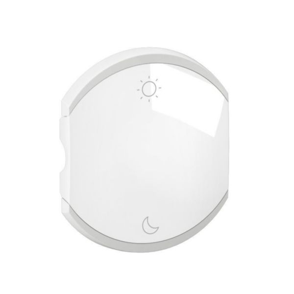 Enjoliveur double Céliane pour produits MyHome marquage Lever/Coucher - 2 modules - Blanc Tunisie-Boutique