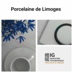 Plaque de finition Céliane 2 postes Collection Matière Brute finition Porcelaine de Limoges Tunisie-Boutique