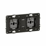 Prise double 2x2P+T 16A 250V Céliane précâblée Tunisie-Boutique