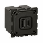 Prise 2 USB Type-A + Type-C Céliane - 15W Power Delivery Tunisie-Boutique