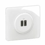 Double prise chargeur USB Type-C Céliane - 20W Power Delivery Charge rapide Tunisie-Boutique