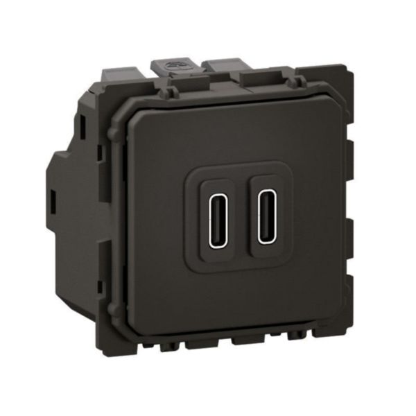 Double prise chargeur USB Type-C Céliane - 20W Power Delivery Charge rapide Tunisie-Boutique