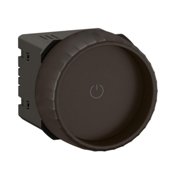Variateur Rotary Céliane avec ou sans Neutre 200W LED avec enjoliveur Noir Tunisie-Boutique