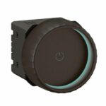 Variateur Rotary Céliane avec ou sans Neutre 200W LED avec enjoliveur Noir Tunisie-Boutique