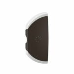 Enjoliveur simple Céliane pour produits MyHome marquage variation - 1 module, montage gauche - 1 commande - Noir
