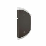 Enjoliveur simple Céliane pour produits MyHome marquage scénario 3-4 - 1 module, montage droite - Noir Tunisie-Boutique