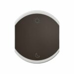 Enjoliveur double Céliane pour produits MyHome marquage Lever/Coucher - 2 modules - Noir Tunisie-Boutique