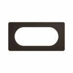 Plaque de finition Céliane Noir Mat - 4/5 modules Tunisie-Boutique