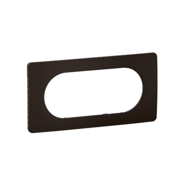 Plaque de finition Céliane Noir Mat - 4/5 modules Tunisie-Boutique