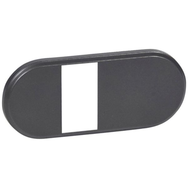 Enjoliveur Céliane pour prise rasoir - finition graphite Tunisie-Boutique