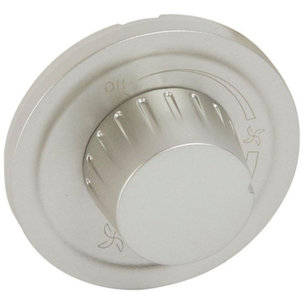 Enjoliveur Céliane pour variateur pour ventilateur - finition titane Tunisie-Boutique