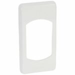 Plaque Céliane Laqué 1 module - finition Blanc