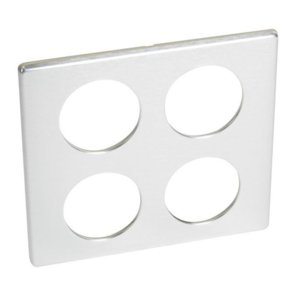 Plaque Céliane Métal 2x2 postes - finition Aluminium Tunisie-Boutique