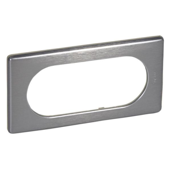 Plaque Céliane Métal 4 à 5 modules - finition Tungstène Tunisie-Boutique
