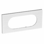 Plaque Céliane Matières 4 à 5 modules - finition Corian® Cannelé