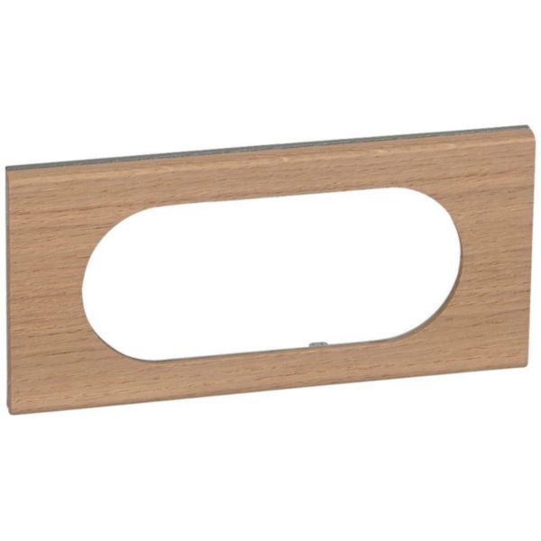 Plaque Céliane Matières 4 à 5 modules - finition Chêne Blanchi Tunisie-Boutique