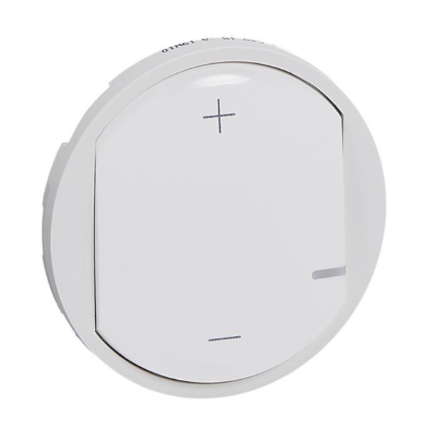 Enjoliveur Céliane pour variateur universel 2 fils sans neutre - finition blanc Tunisie-Boutique