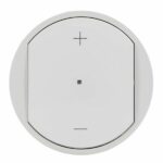 Enjoliveur Céliane pour variateur universel 3 fils avec neutre - finition blanc Tunisie-Boutique