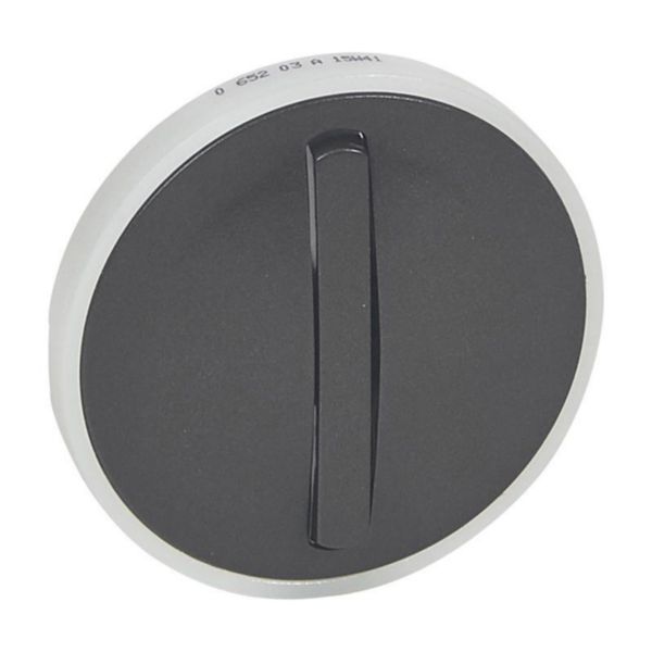 Enjoliveur étroit Céliane pour interrupteur , va-et-vient ou poussoir lumineux - finition graphite Tunisie-Boutique