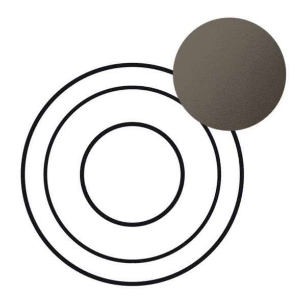 Enjoliveur Céliane pour prise XLR femelle - finition graphite Tunisie-Boutique