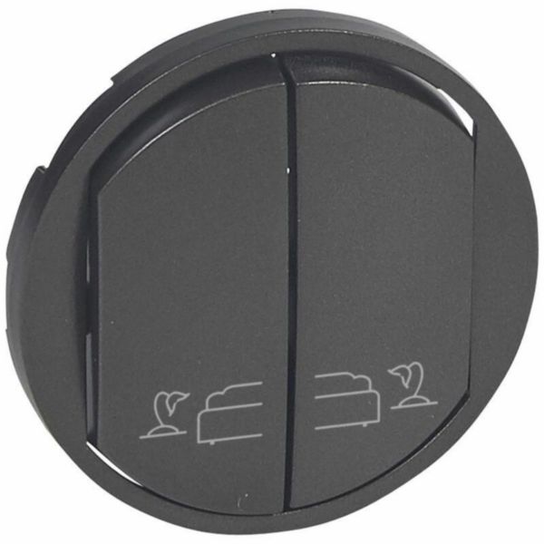 Enjoliveur Céliane pour commande de lampes de chevets pour hôtel - finition graphite Tunisie-Boutique
