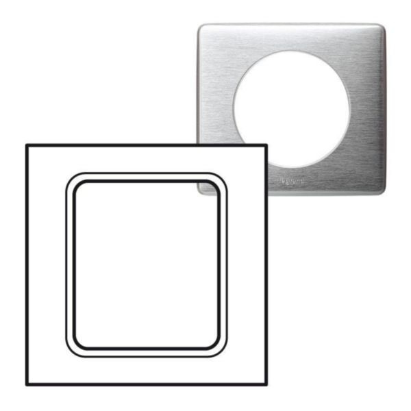 Plaque Céliane Métal pour écrans tactiles 3,5pouces - finition Aluminium Tunisie-Boutique