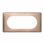 Plaque Céliane Métal 4 à 5 modules - finition Copper