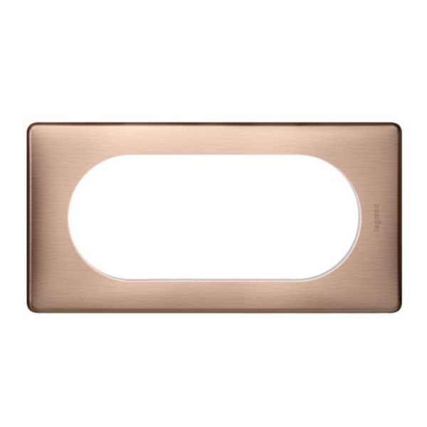 Plaque Céliane Métal 4 à 5 modules - finition Copper Tunisie-Boutique