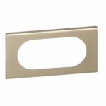 Plaque Céliane Matières 4 à 5 modules - finition Nickel Velours Tunisie-Boutique