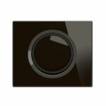 Enjoliveur spécifique pour mécanisme à anneau Céliane - Verre Onyx Noir Tunisie-Boutique