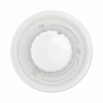 Enjoliveur Céliane pour interrupteur de variateur pour ventilateur - Blanc Tunisie-Boutique