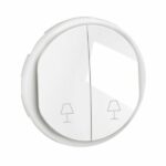 Enjoliveur pour commande lampes de chevet pour hôtel Céliane - Blanc