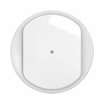 Enjoliveur pour variateur type poussoir 3 fils 150W LED avecNeutre Céliane - Blanc Tunisie-Boutique