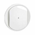 Enjoliveur pour variateur type poussoir 3 fils 150W LED avecNeutre Céliane - Blanc Tunisie-Boutique